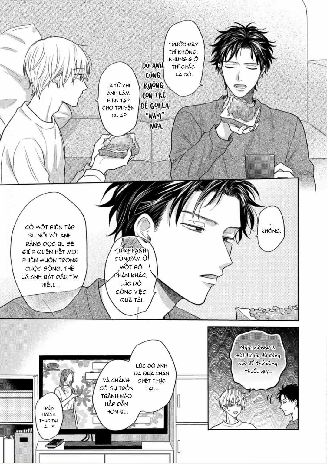 Giấc Mơ Kỳ Lạ Của Tổ Biên Tập BL Chapter 4 - Trang 2