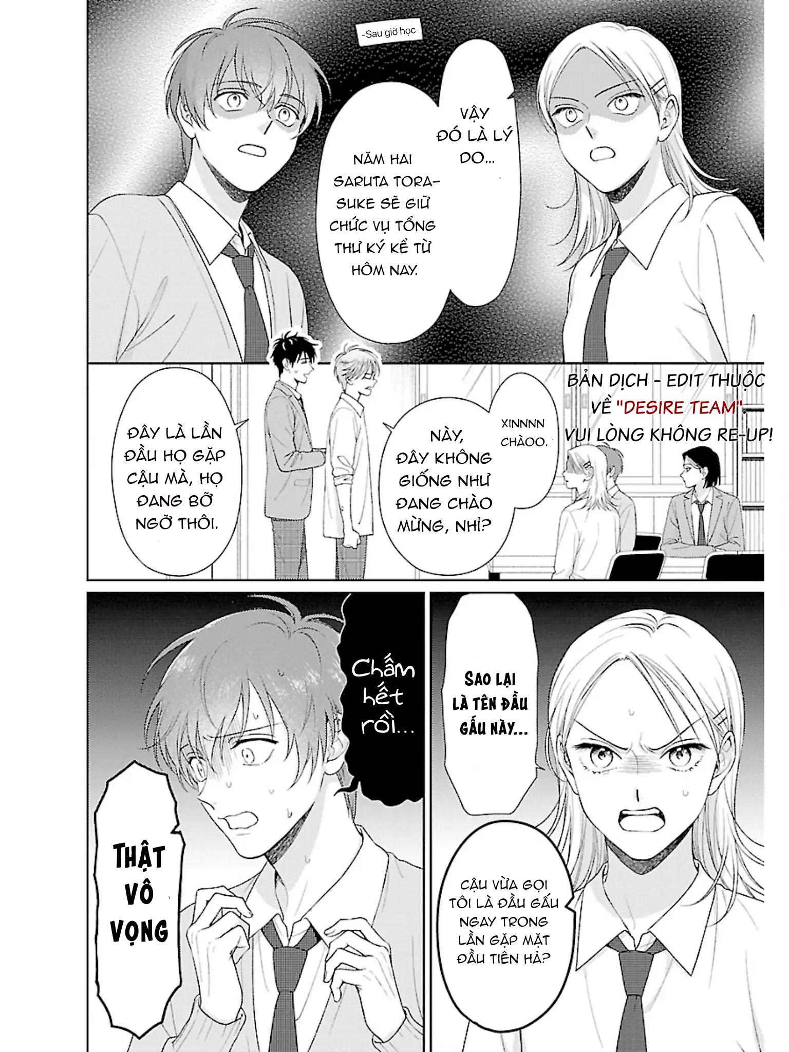 Hội Trưởng Toratsuki, Xin Hãy Giao Đấu Với Tôi!! Chapter 2 - Trang 2