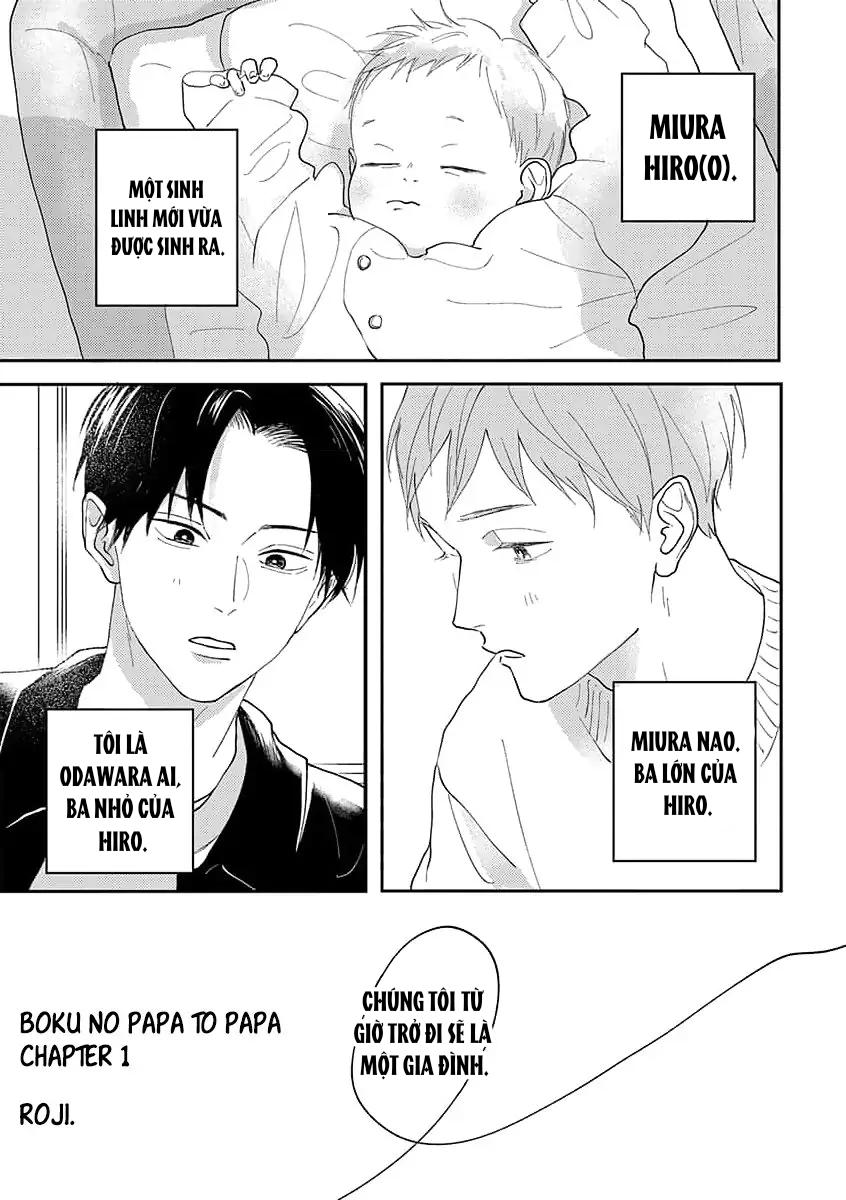 Ba Lớn Ba Nhỏ Của Tôi Chapter 1 - Trang 2