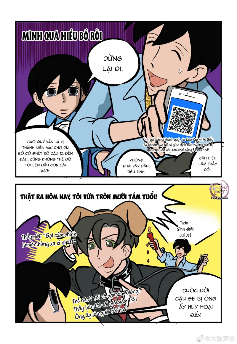 Bố Tôi Làm Trai Bao Chapter 10 - Trang 2