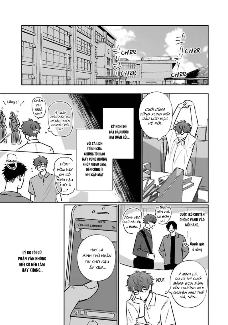 Người Thầy Đáng Yêu Của Tôi Chapter 7 H - End - Trang 2