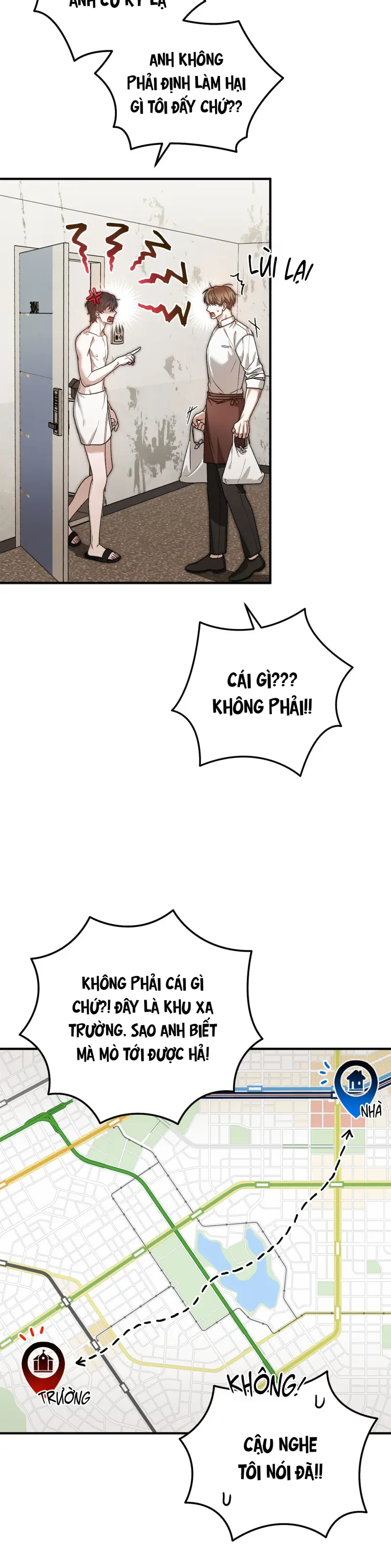 SỰ CỐ BẤT NGỜ VỚI VỊ KHÁCH QUEN Chapter 1 - Trang 2