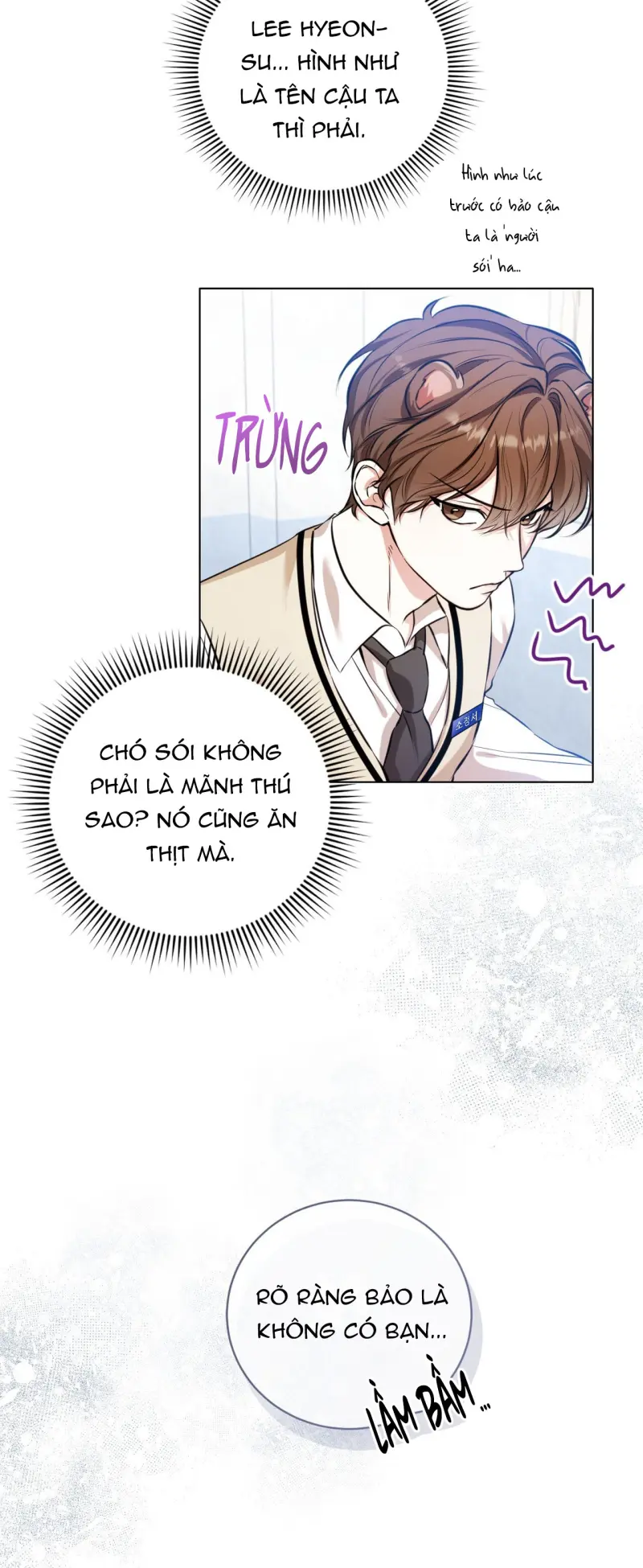 Cảnh báo: có thú dữ kìa Chapter 3 - Trang 2