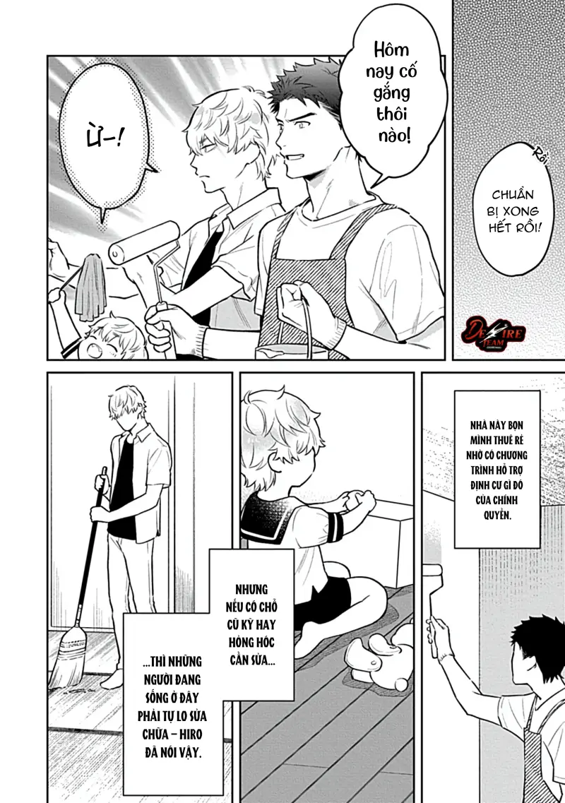 Trở Thành Một Gia Đình Cùng Hai Anh Em Tanuki Chapter 6.5 EXTRA - Trang 2