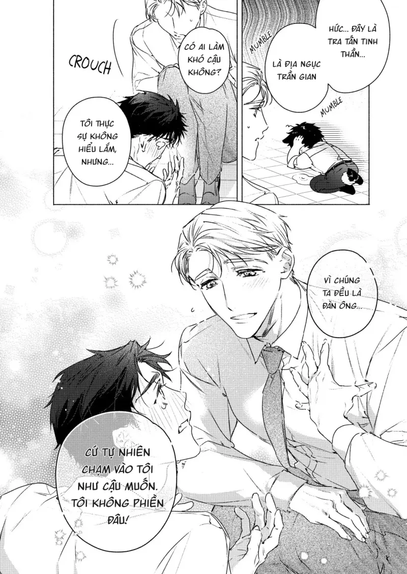 Đàn anh! Cho tôi vuốt ve bộ ngực đẩy đà của anh đi! Chapter 2 - Trang 2