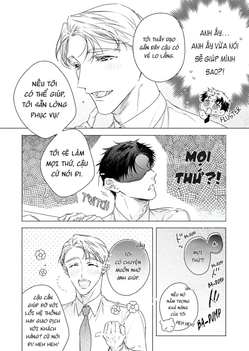Đàn anh! Cho tôi vuốt ve bộ ngực đẩy đà của anh đi! Chapter 2 - Trang 2
