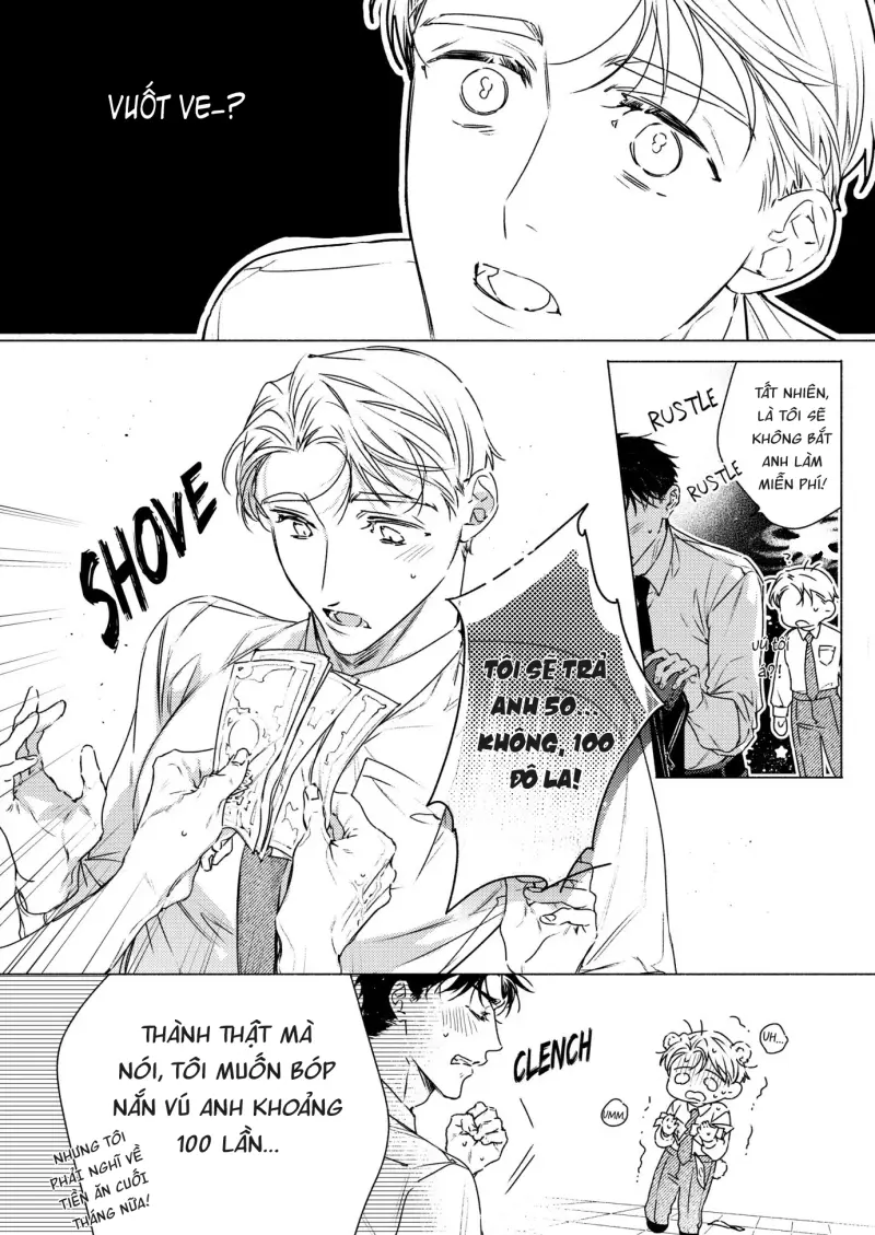 Đàn anh! Cho tôi vuốt ve bộ ngực đẩy đà của anh đi! Chapter 2 - Trang 2