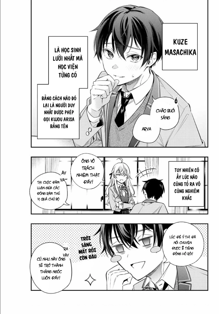 Arya-san bàn bên thi thoảng lại thả thính tôi bằng tiếng Nga Chapter 1 - Trang 2