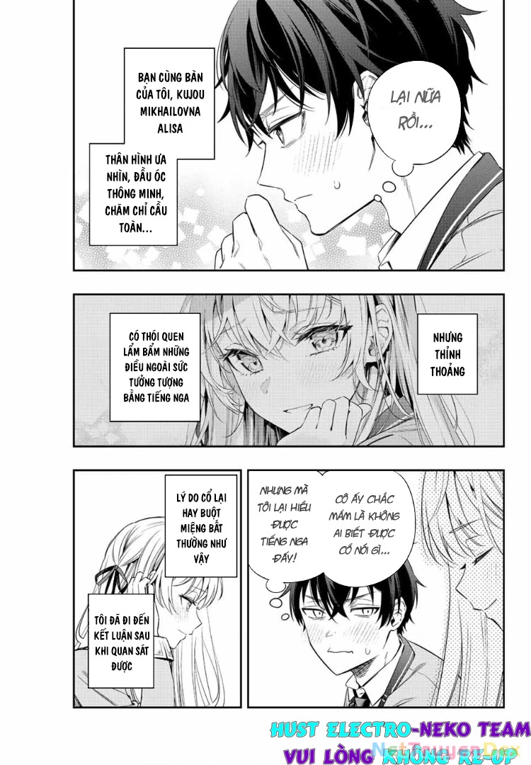 Arya-san bàn bên thi thoảng lại thả thính tôi bằng tiếng Nga Chapter 2 - Trang 2