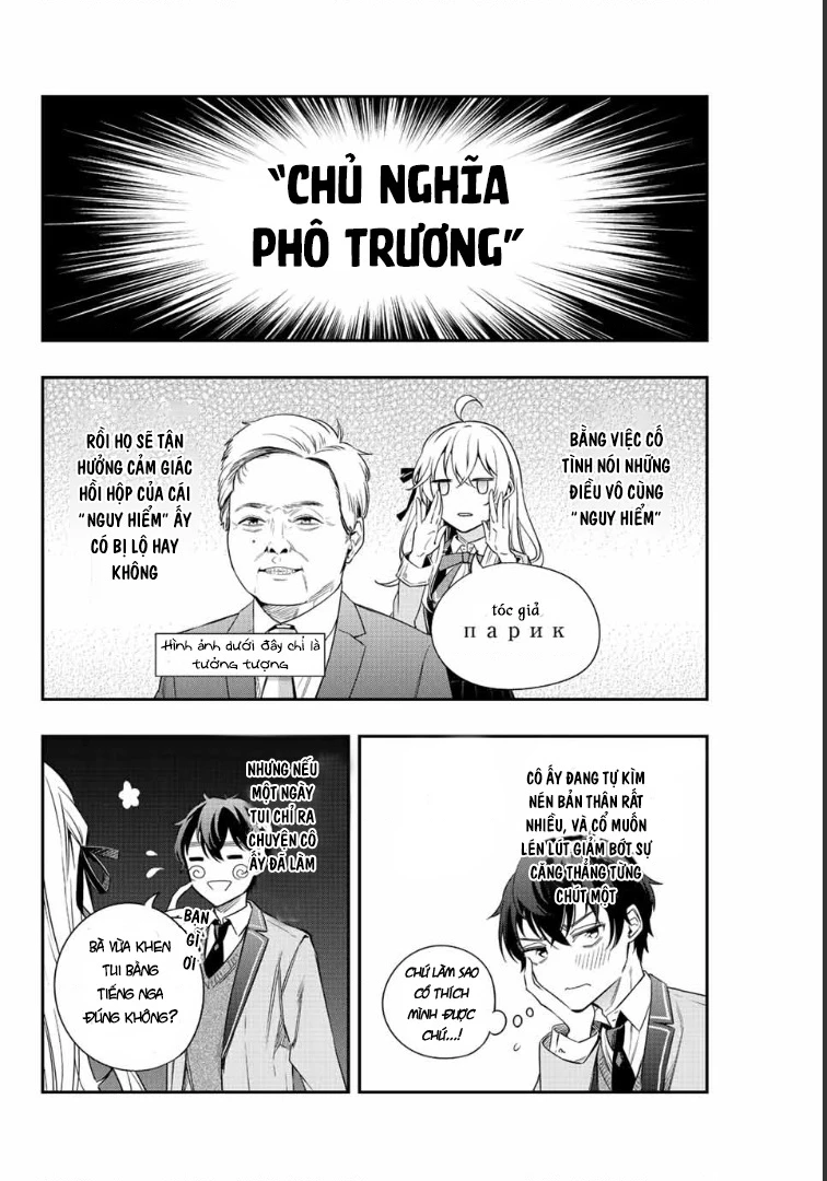 Arya-san bàn bên thi thoảng lại thả thính tôi bằng tiếng Nga Chapter 2 - Trang 2