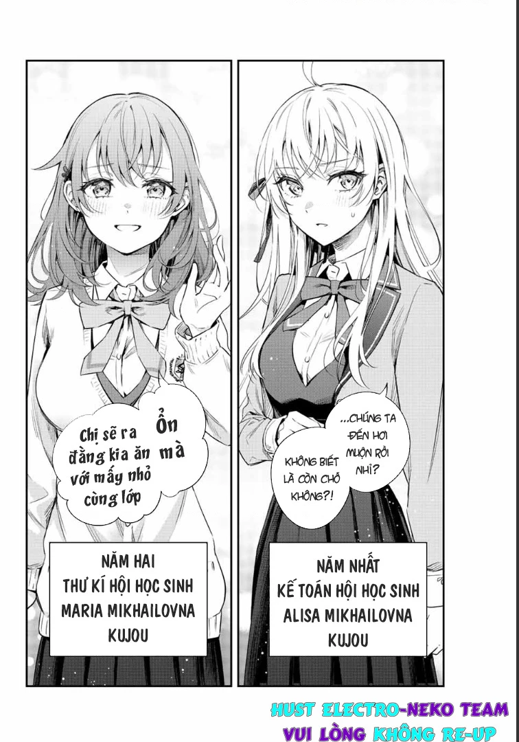 Arya-san bàn bên thi thoảng lại thả thính tôi bằng tiếng Nga Chapter 3 - Trang 2