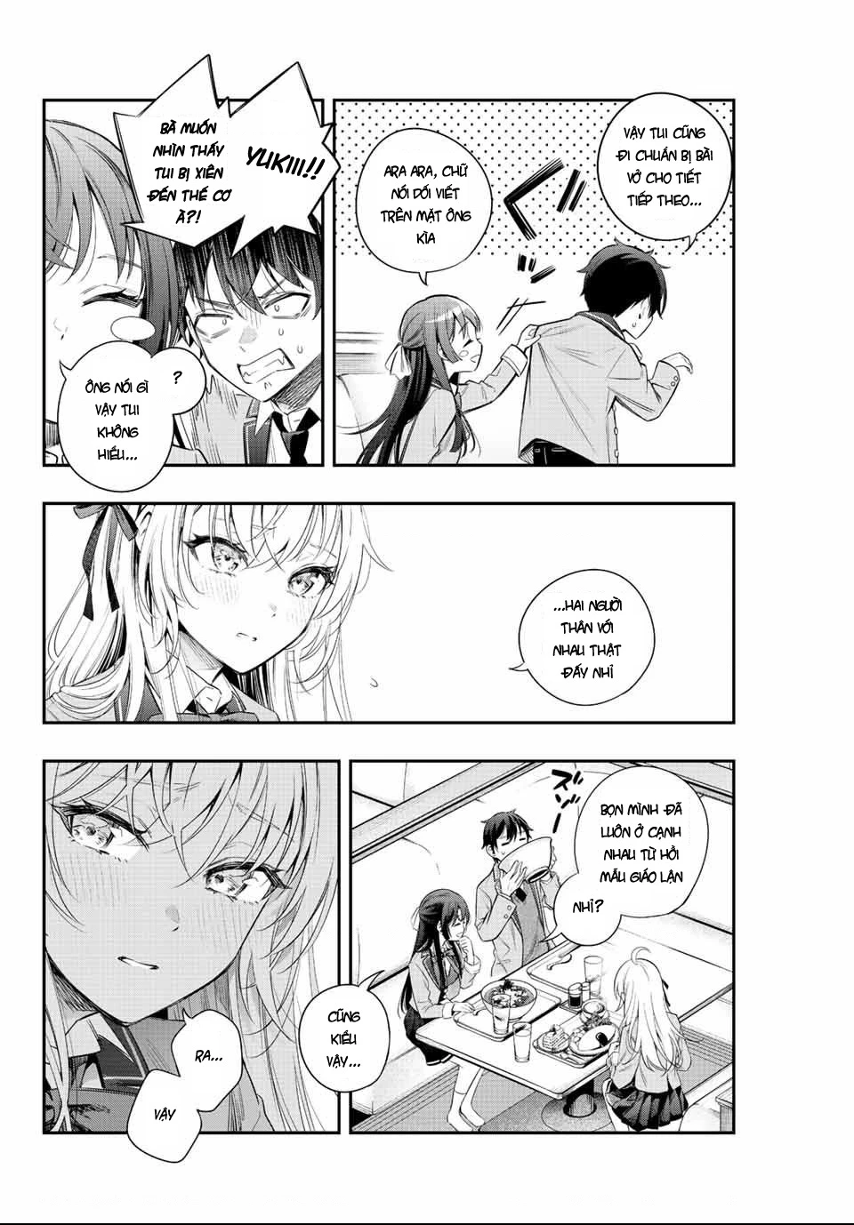 Arya-san bàn bên thi thoảng lại thả thính tôi bằng tiếng Nga Chapter 4 - Trang 2