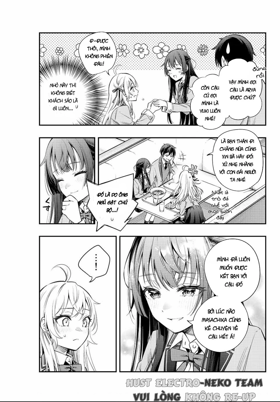 Arya-san bàn bên thi thoảng lại thả thính tôi bằng tiếng Nga Chapter 4 - Trang 2