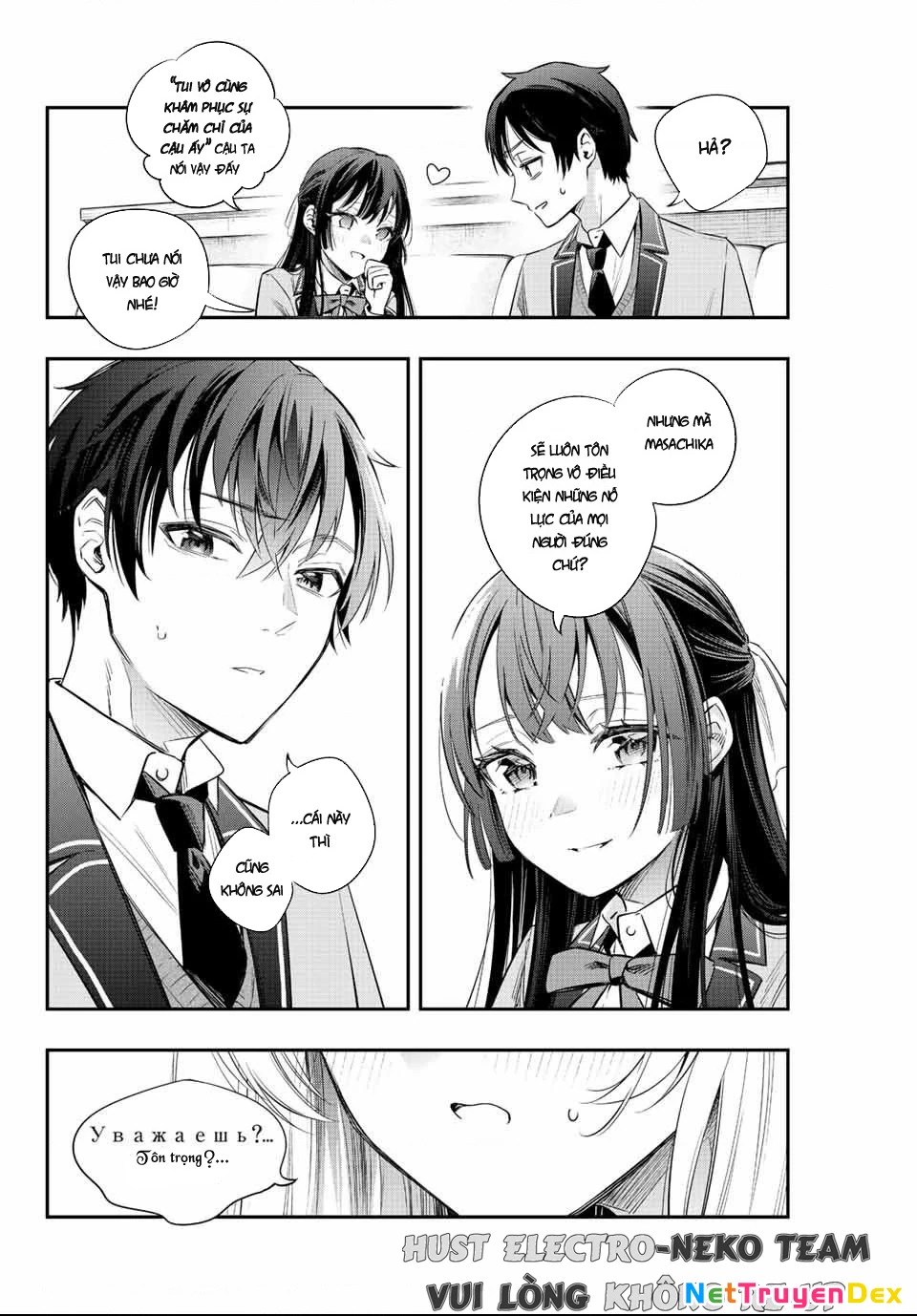 Arya-san bàn bên thi thoảng lại thả thính tôi bằng tiếng Nga Chapter 4 - Trang 2