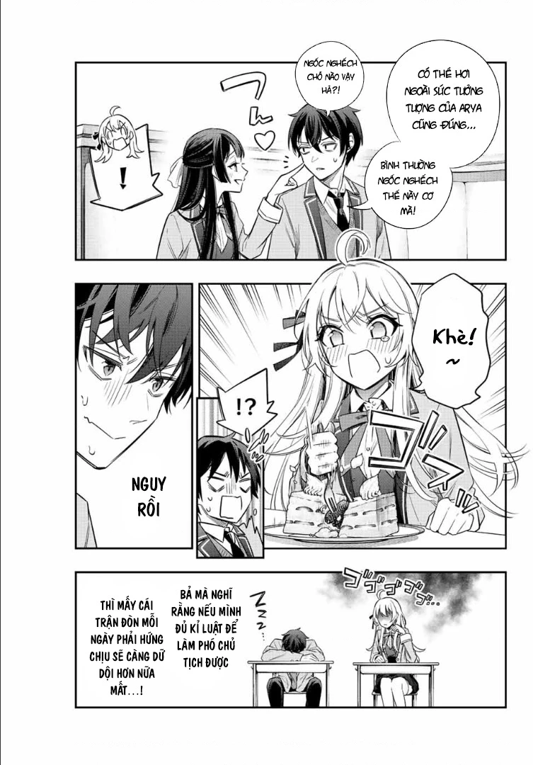 Arya-san bàn bên thi thoảng lại thả thính tôi bằng tiếng Nga Chapter 5 - Trang 2