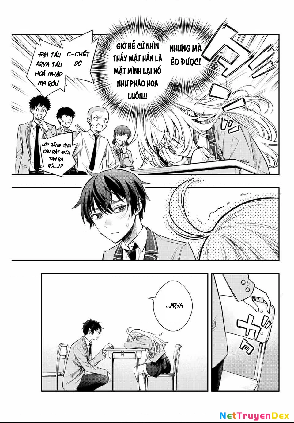 Arya-san bàn bên thi thoảng lại thả thính tôi bằng tiếng Nga Chapter 8 - Trang 2