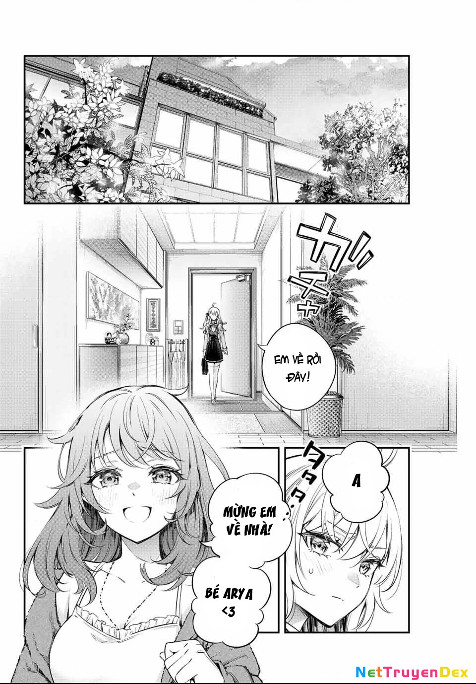 Arya-san bàn bên thi thoảng lại thả thính tôi bằng tiếng Nga Chapter 8 - Trang 2