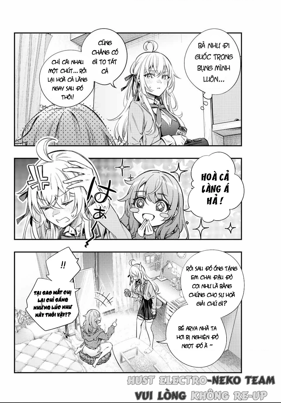 Arya-san bàn bên thi thoảng lại thả thính tôi bằng tiếng Nga Chapter 8 - Trang 2