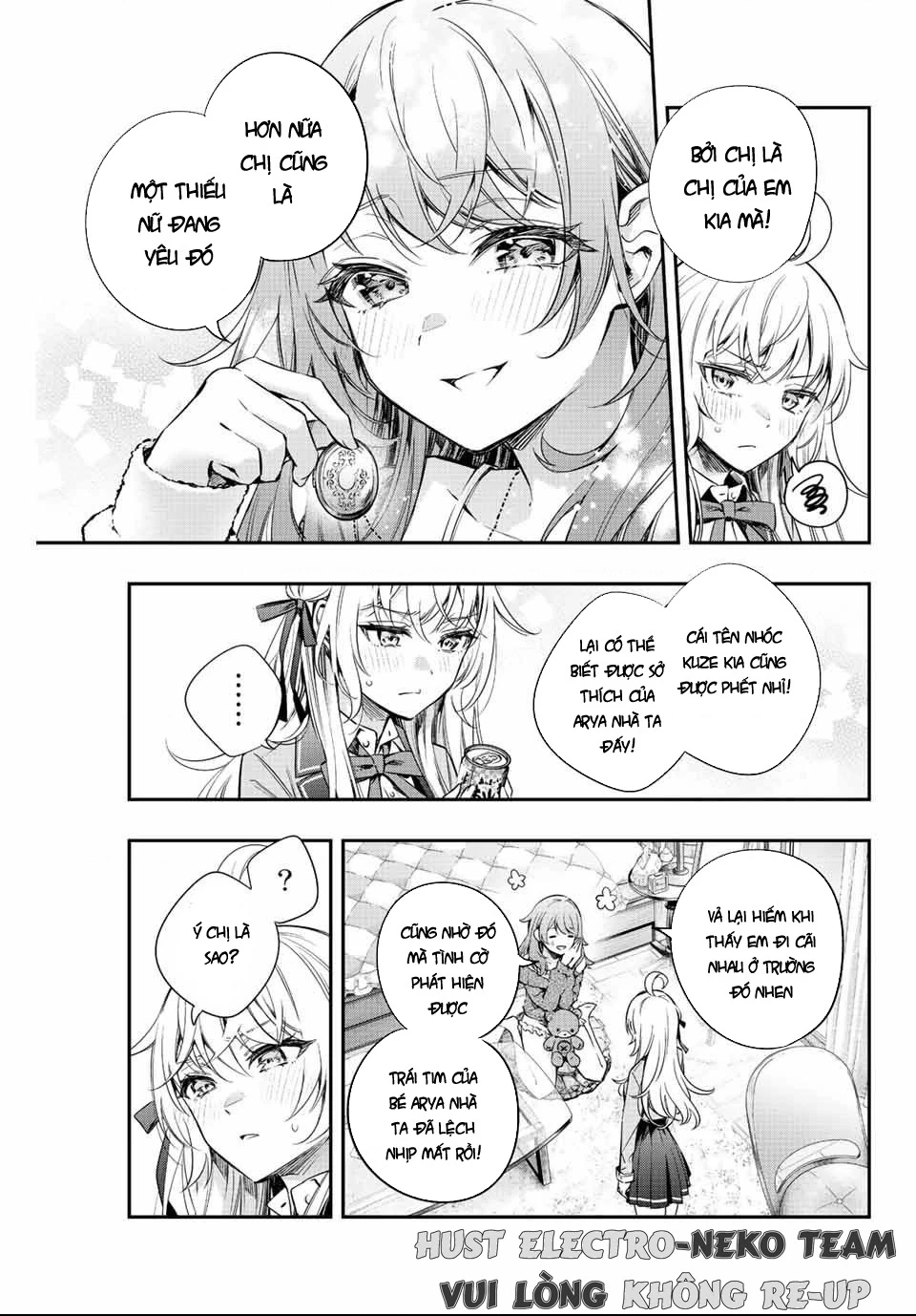 Arya-san bàn bên thi thoảng lại thả thính tôi bằng tiếng Nga Chapter 8 - Trang 2