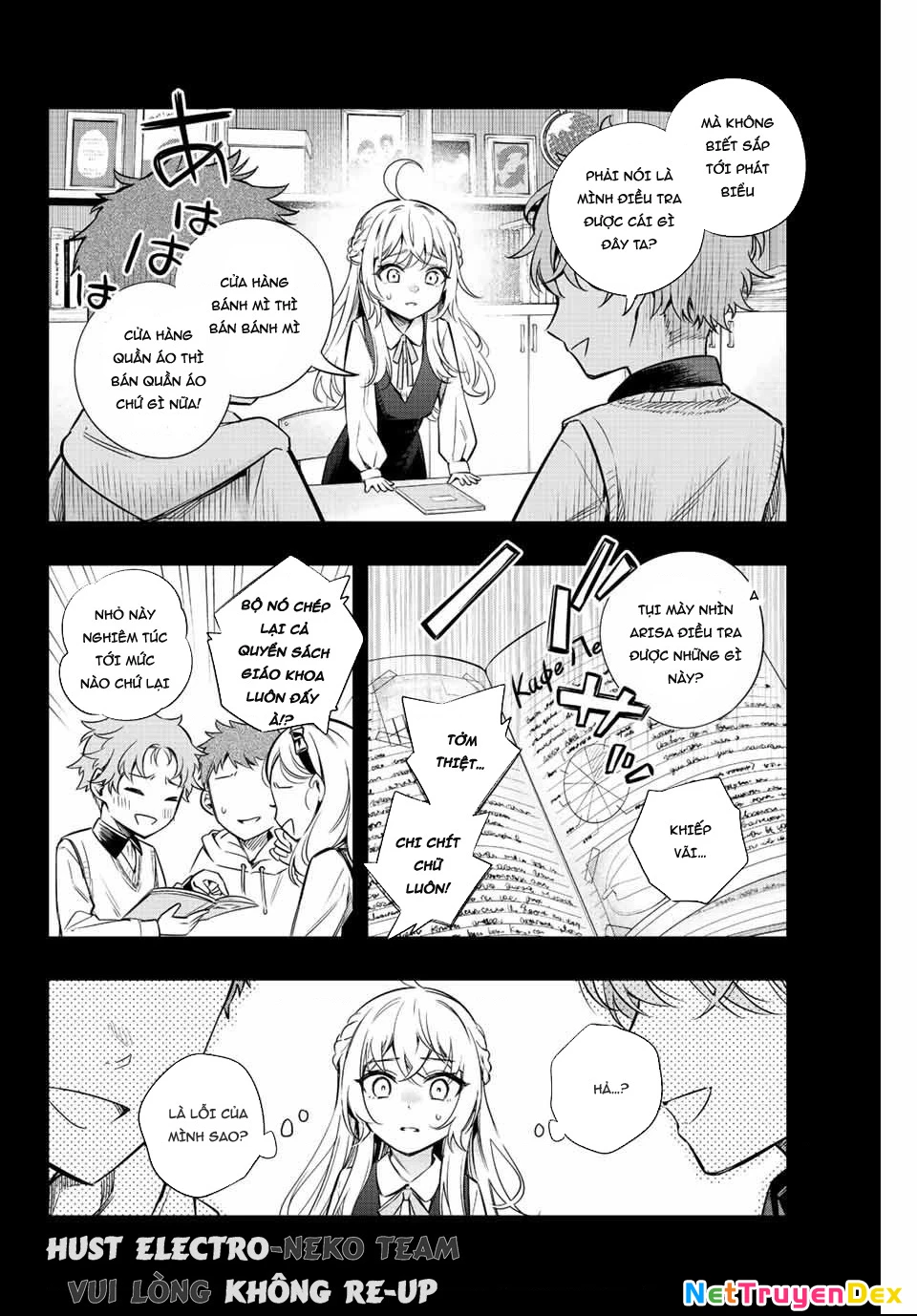 Arya-san bàn bên thi thoảng lại thả thính tôi bằng tiếng Nga Chapter 9 - Trang 2