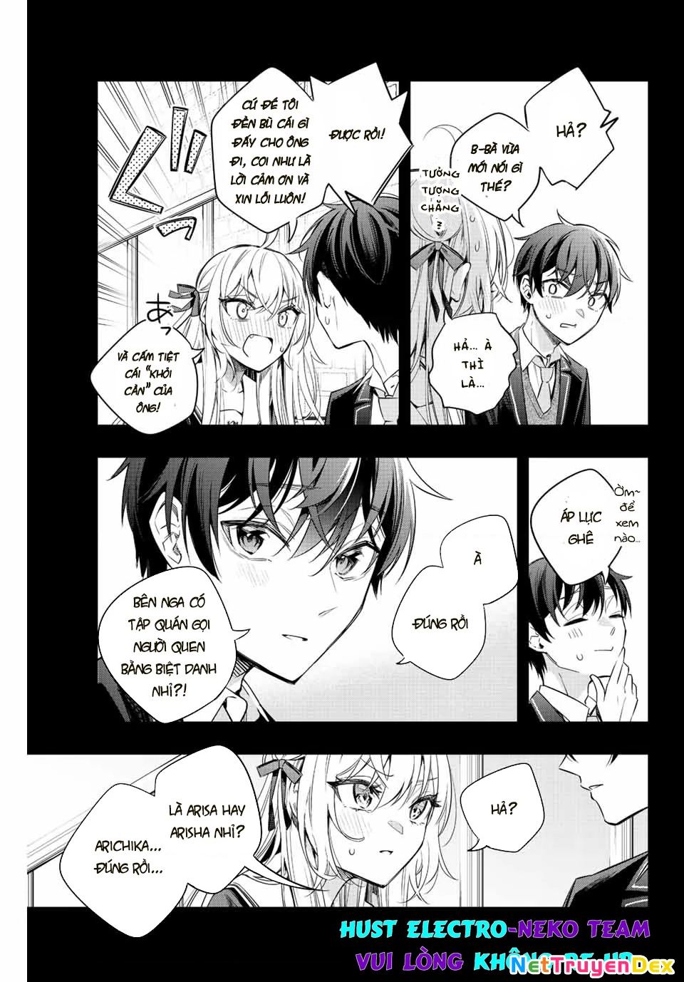 Arya-san bàn bên thi thoảng lại thả thính tôi bằng tiếng Nga Chapter 13 - Trang 2