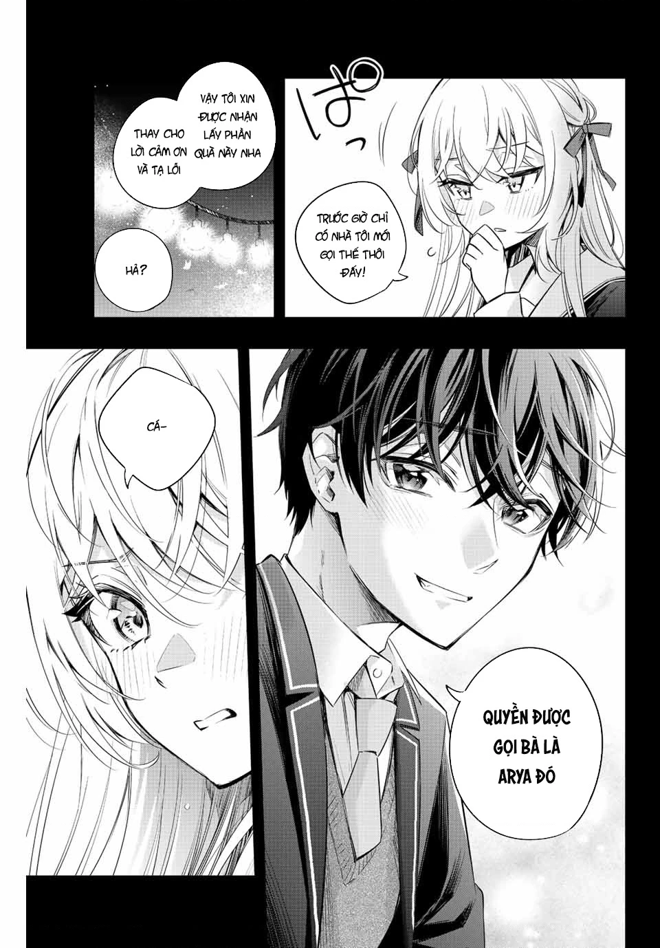 Arya-san bàn bên thi thoảng lại thả thính tôi bằng tiếng Nga Chapter 13 - Trang 2