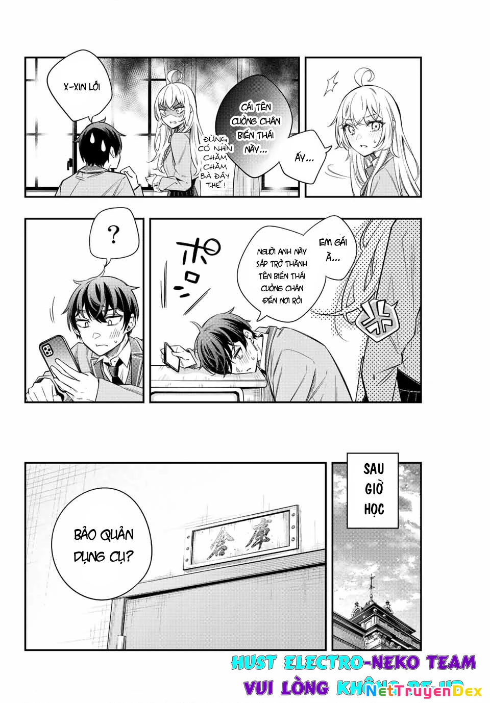 Arya-san bàn bên thi thoảng lại thả thính tôi bằng tiếng Nga Chapter 16 - Trang 2