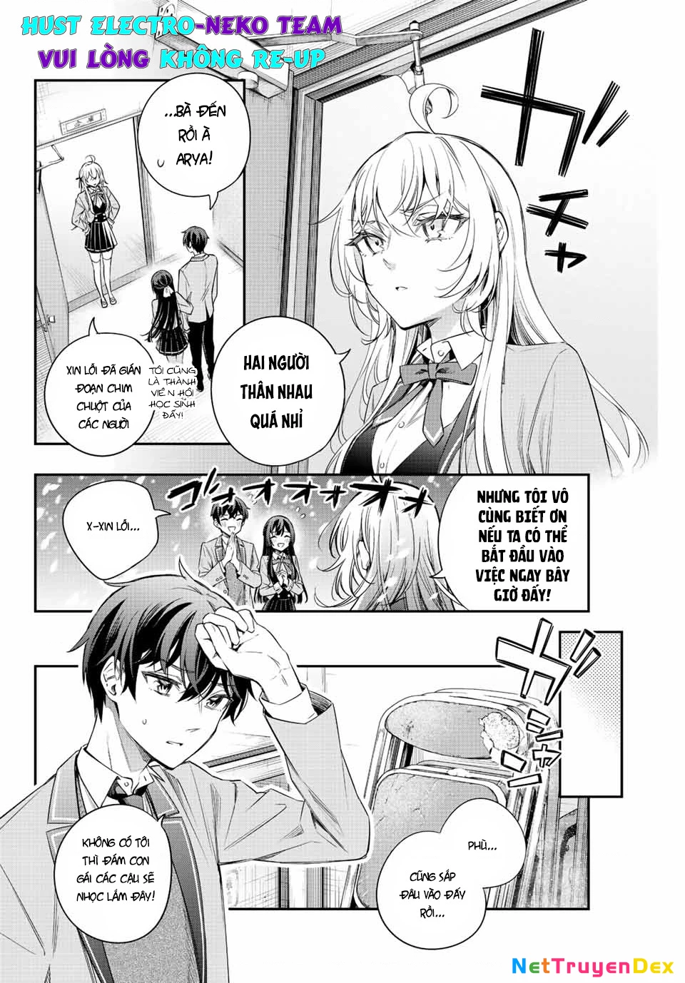 Arya-san bàn bên thi thoảng lại thả thính tôi bằng tiếng Nga Chapter 16 - Trang 2