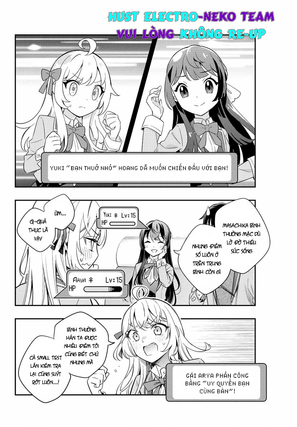 Arya-san bàn bên thi thoảng lại thả thính tôi bằng tiếng Nga Chapter 18 - Trang 2