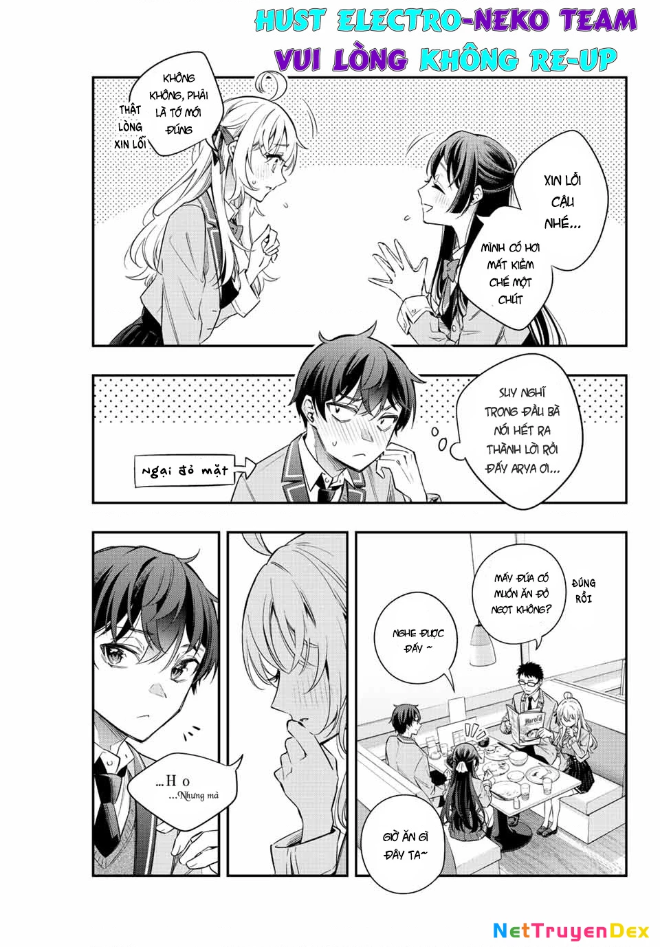 Arya-san bàn bên thi thoảng lại thả thính tôi bằng tiếng Nga Chapter 18 - Trang 2