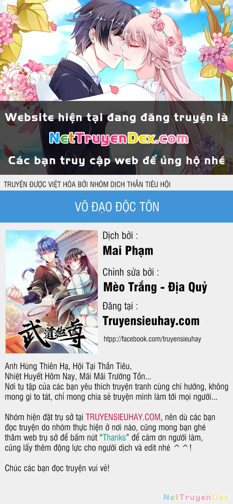 Võ Đạo Độc Tôn Chapter 8 - Next Chapter 9