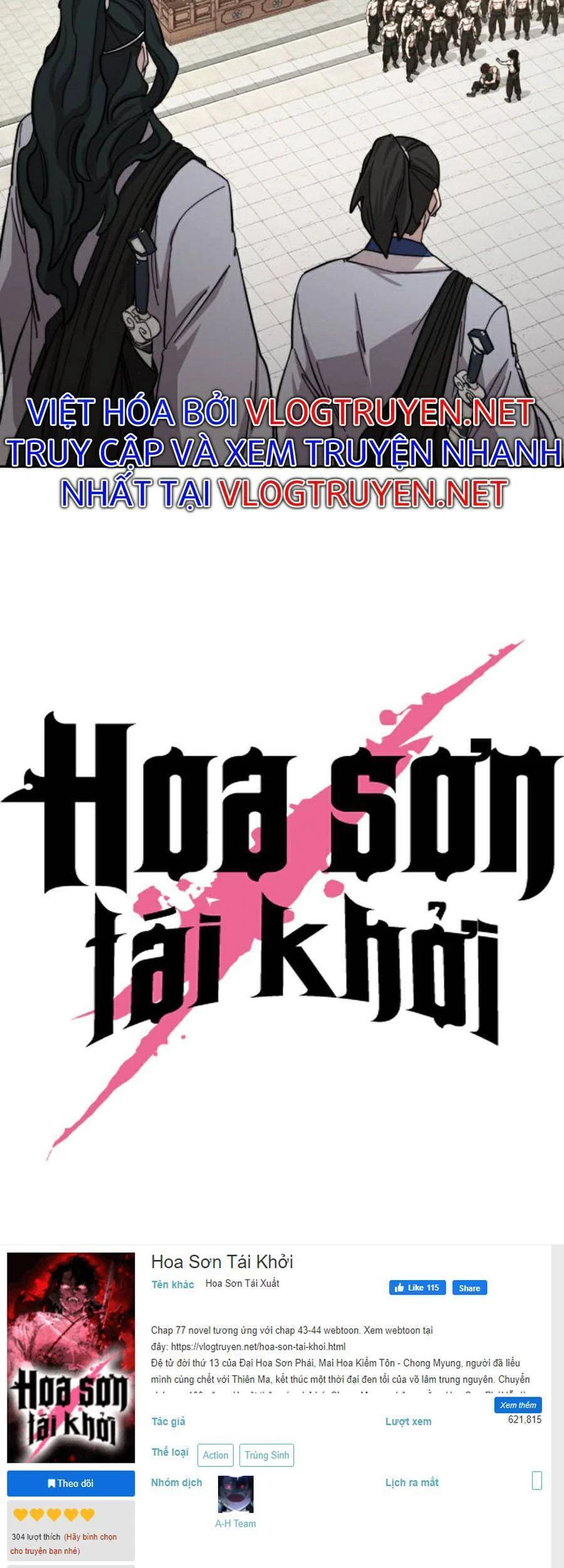 Hoa Sơn Tái Xuất Chapter 54 - Trang 3