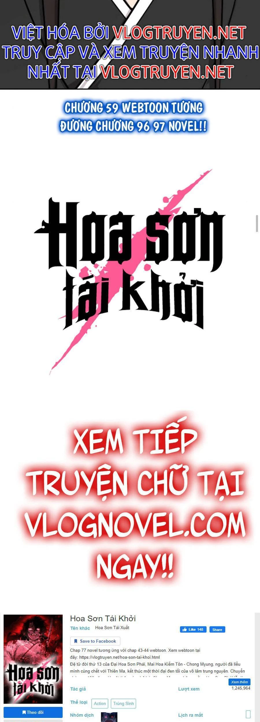Hoa Sơn Tái Xuất Chapter 59 - Trang 3