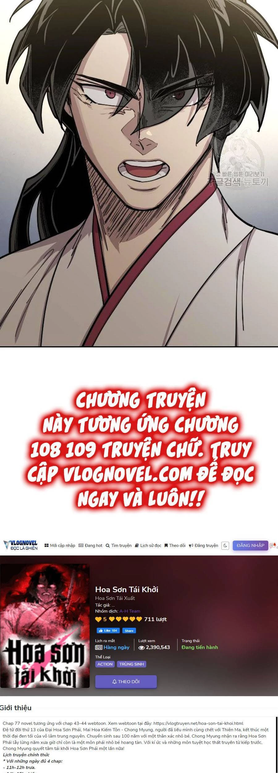 Hoa Sơn Tái Xuất Chapter 67 - Trang 3