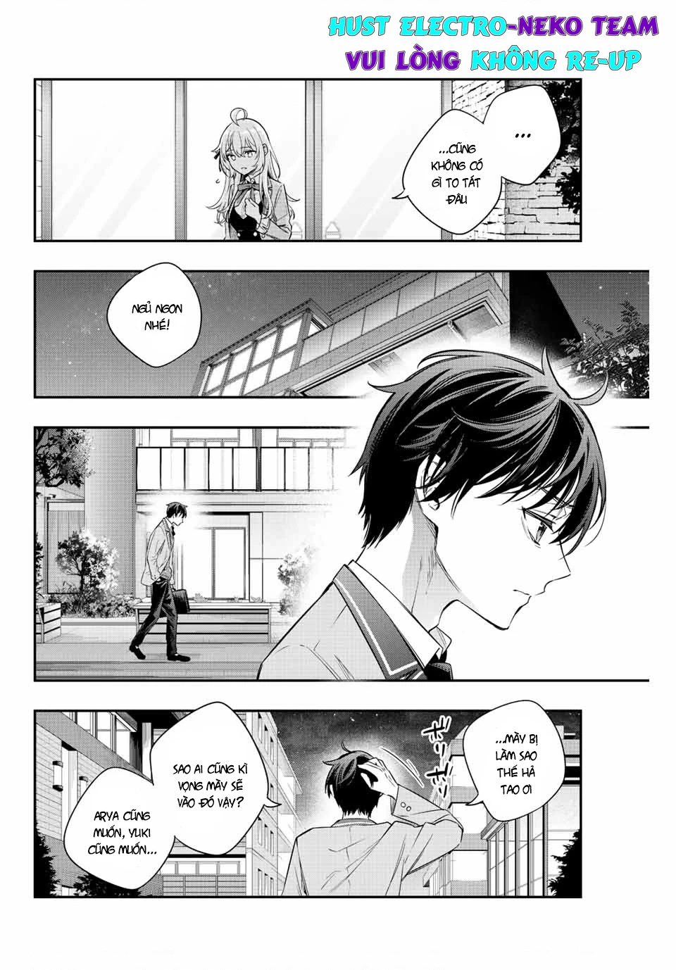 Arya-san bàn bên thi thoảng lại thả thính tôi bằng tiếng Nga Chapter 19 - Trang 2