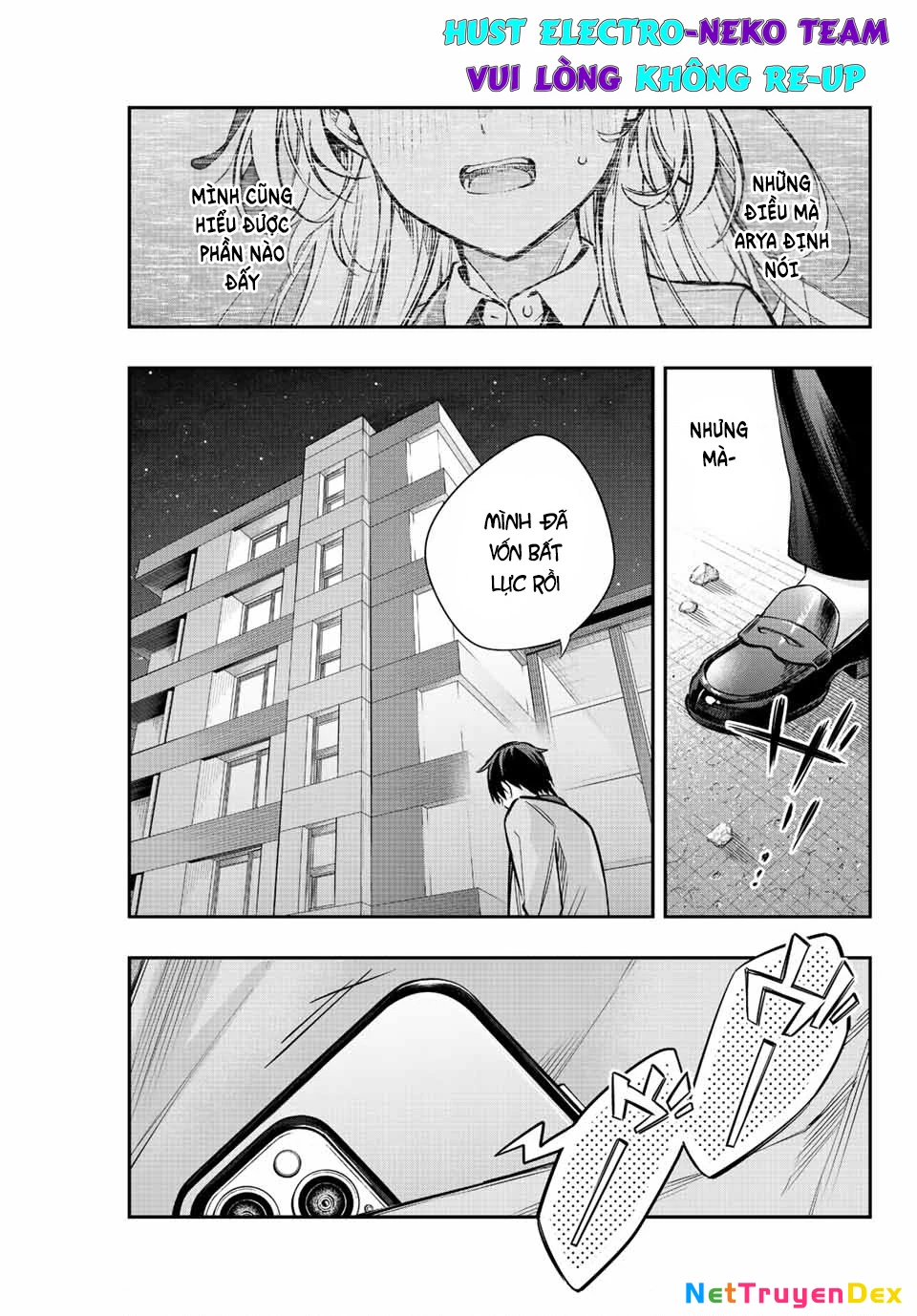 Arya-san bàn bên thi thoảng lại thả thính tôi bằng tiếng Nga Chapter 19 - Trang 2