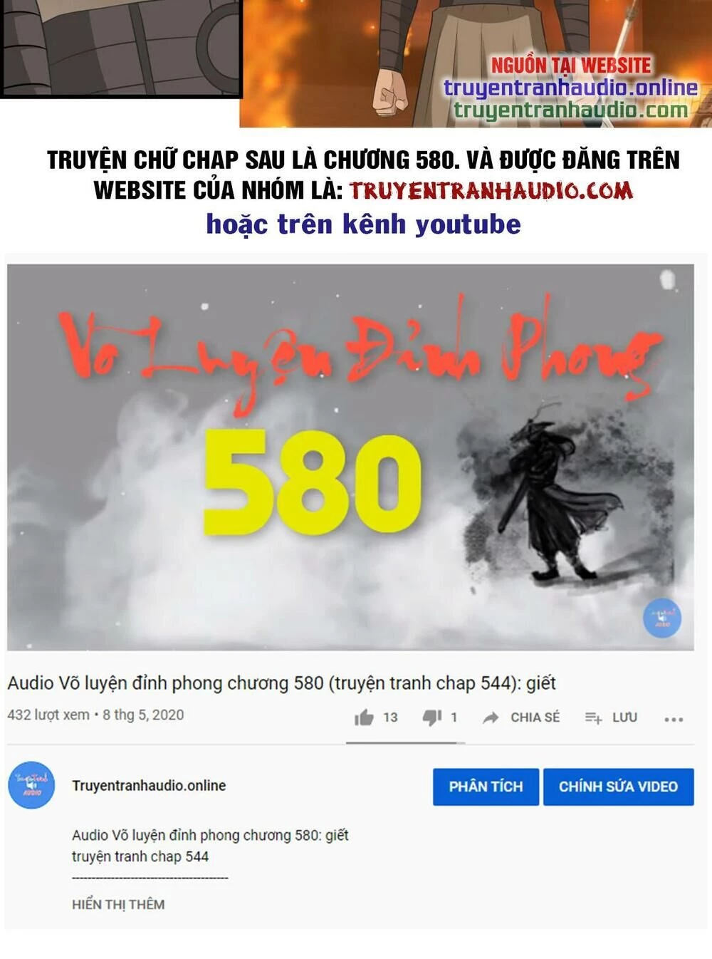 Võ Luyện Đỉnh Phong Chapter 543 - Trang 4