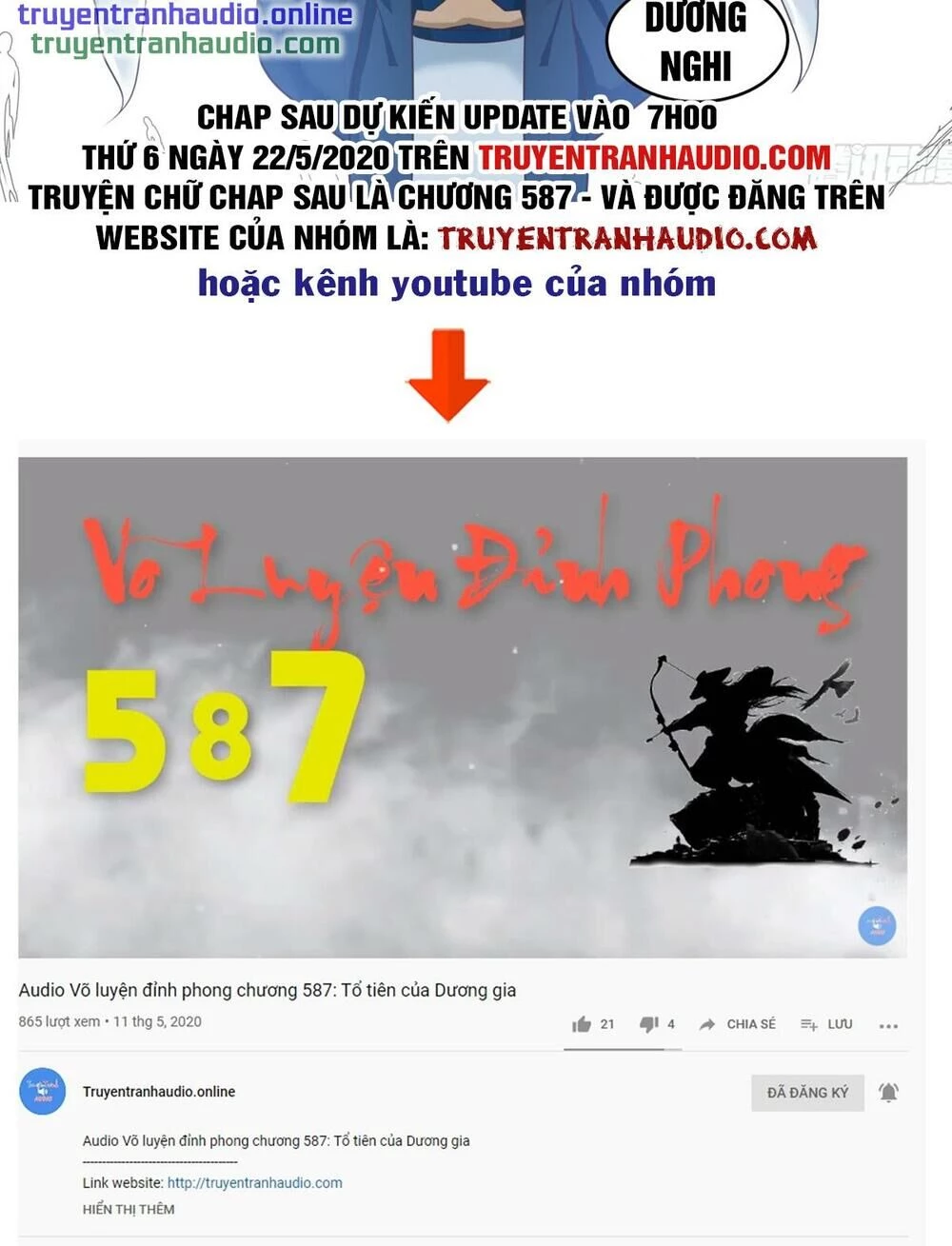 Võ Luyện Đỉnh Phong Chapter 552 - Trang 4