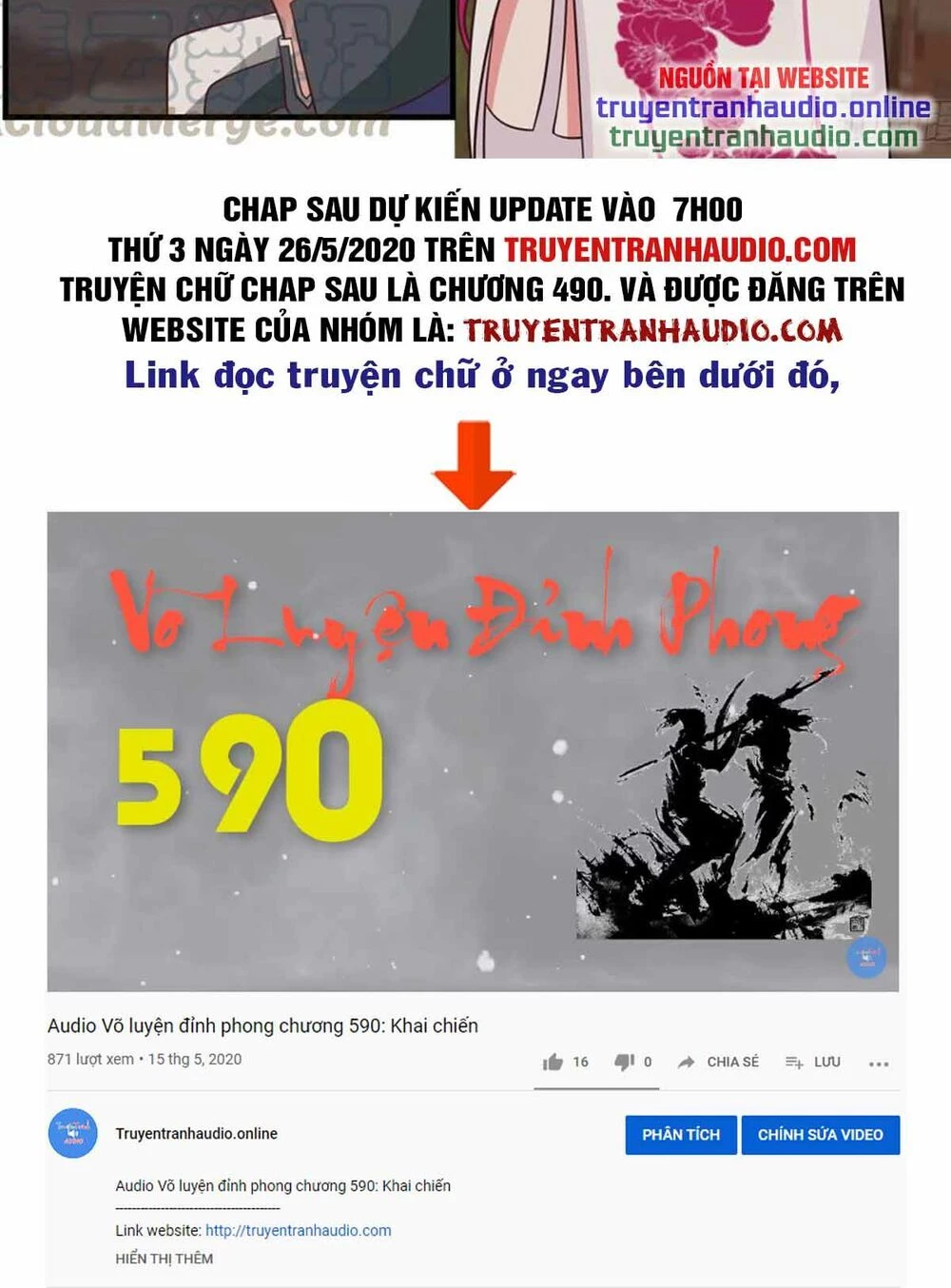 Võ Luyện Đỉnh Phong Chapter 556 - Trang 4