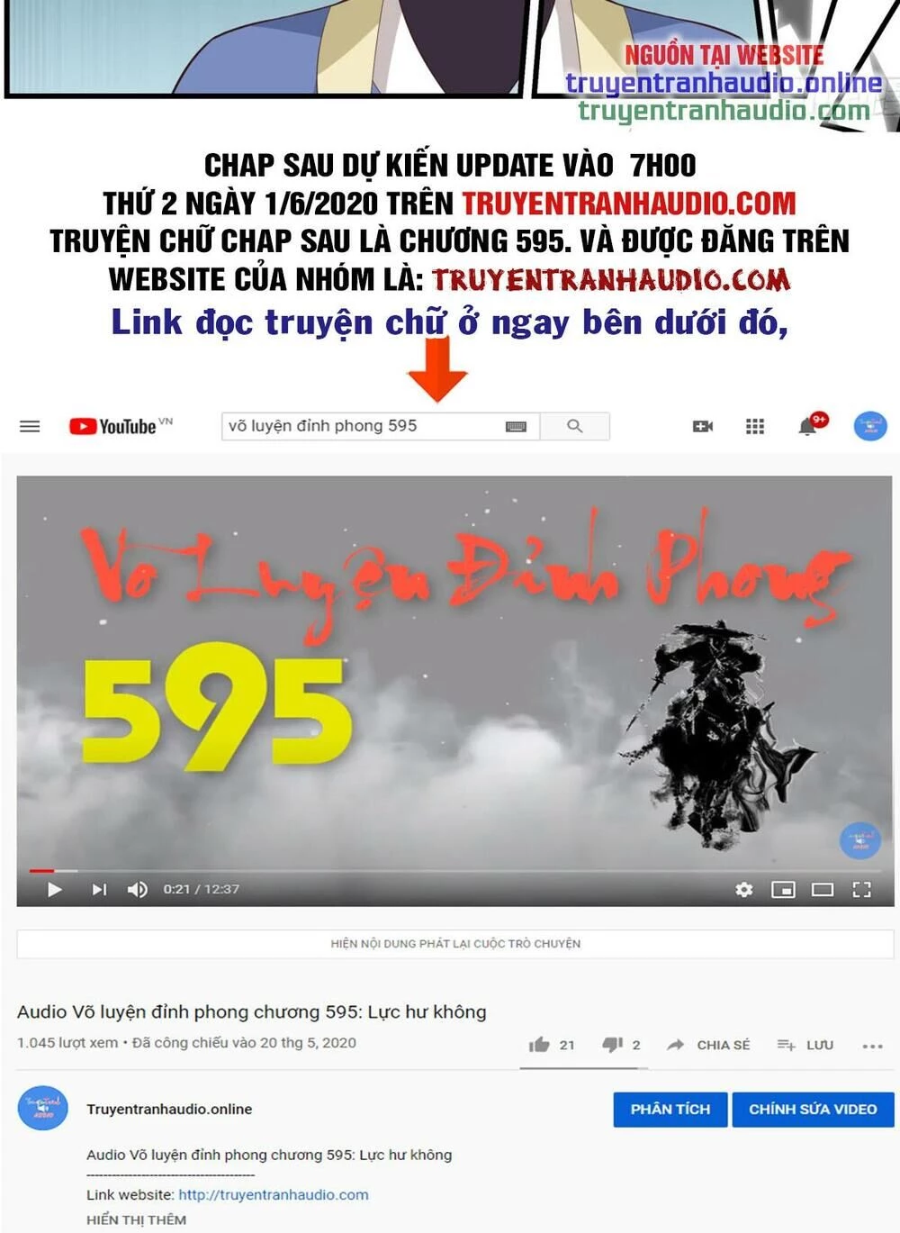 Võ Luyện Đỉnh Phong Chapter 562 - Trang 4