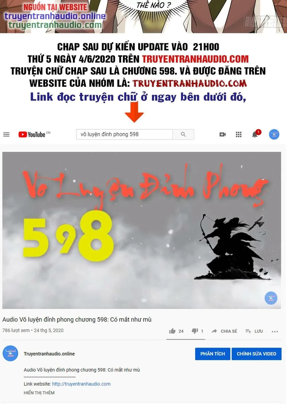 Võ Luyện Đỉnh Phong Chapter 565 - Trang 4