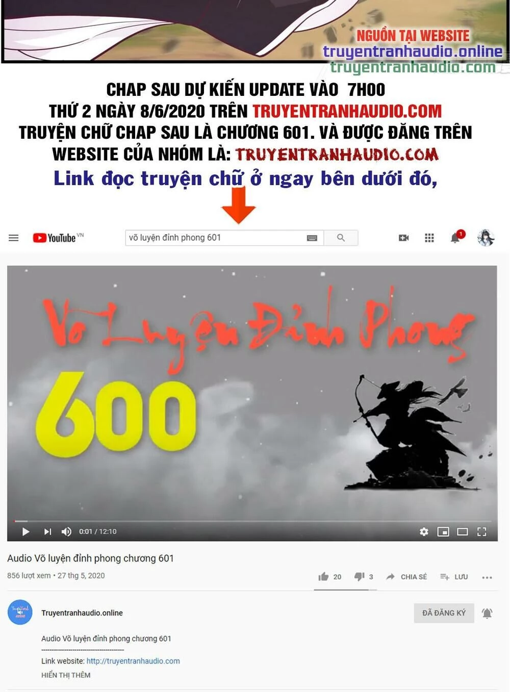 Võ Luyện Đỉnh Phong Chapter 568 - Trang 4