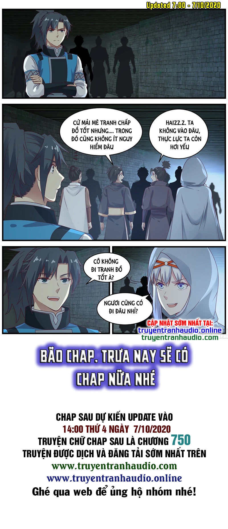 Võ Luyện Đỉnh Phong Chapter 701 - Trang 4