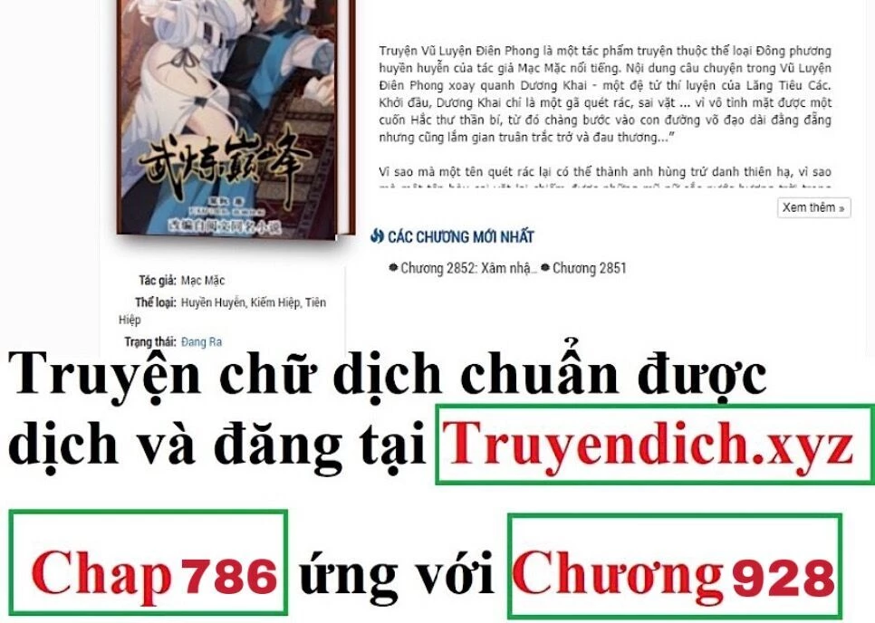 Võ Luyện Đỉnh Phong Chapter 786 - Trang 4