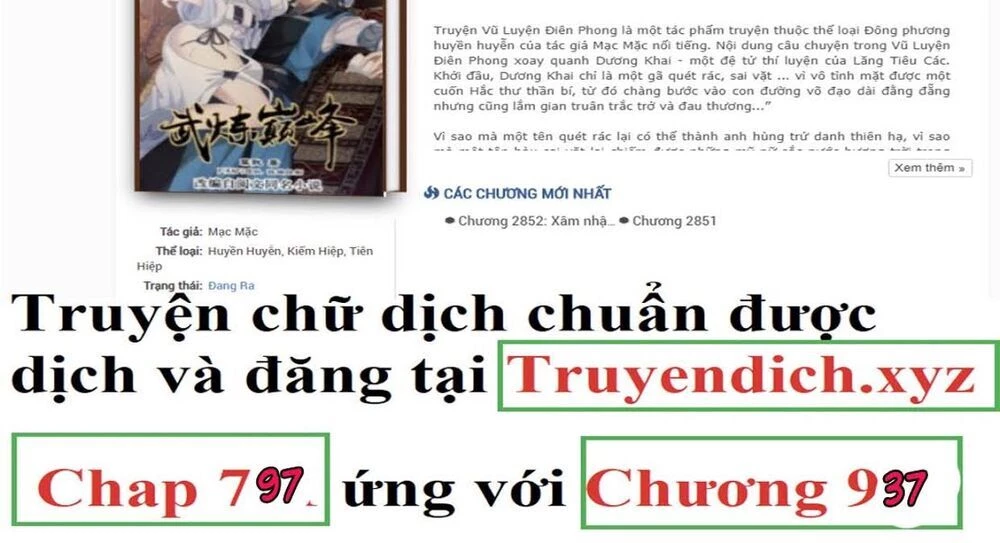 Võ Luyện Đỉnh Phong Chapter 797 - Trang 4