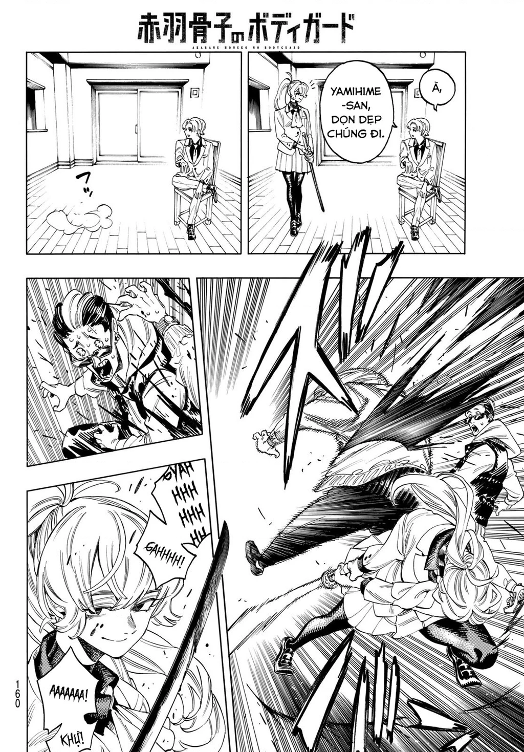 Vệ Sĩ Của Akabane Honeko Chapter 2 - Next Chapter 2.1