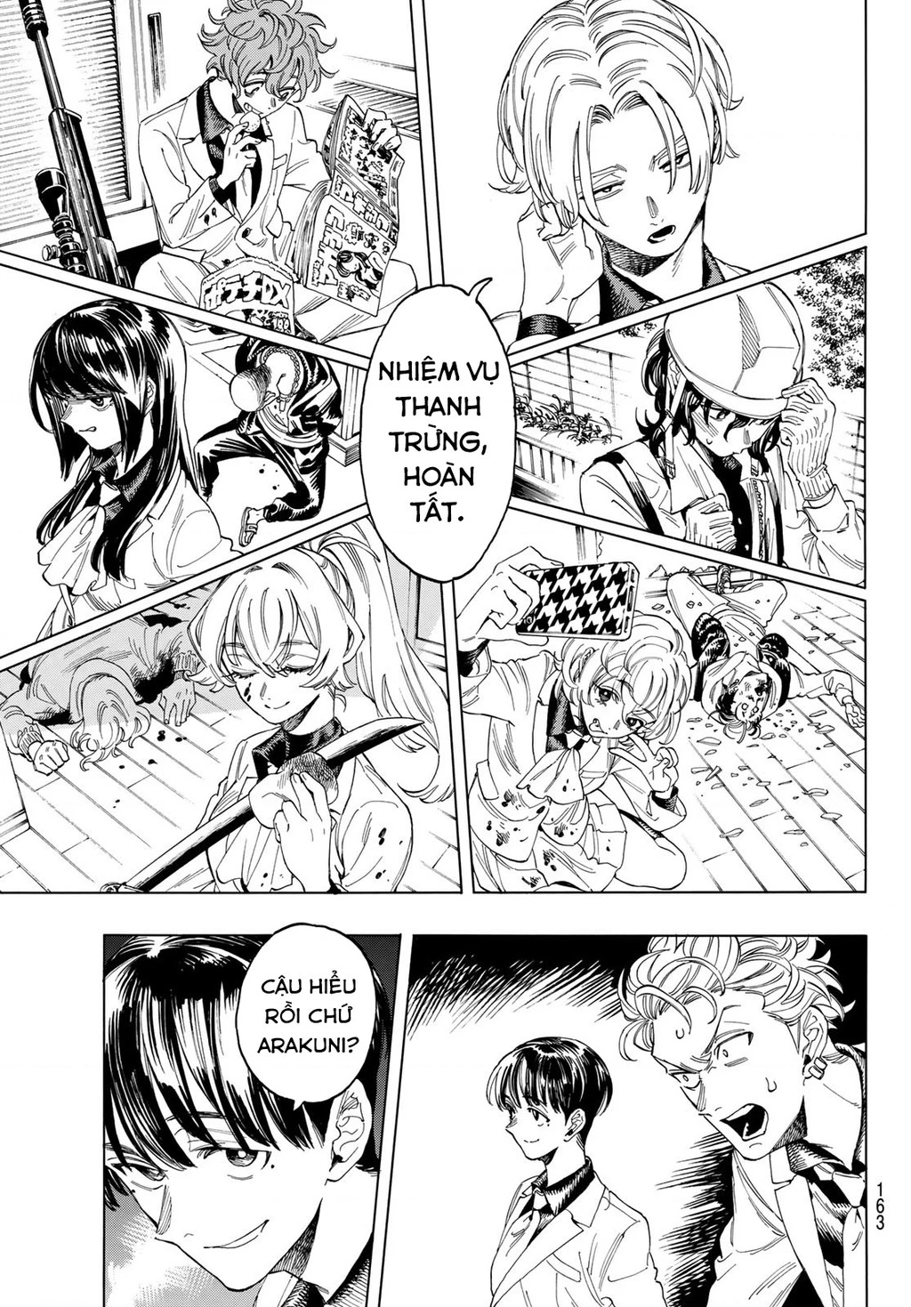 Vệ Sĩ Của Akabane Honeko Chapter 2 - Next Chapter 2.1