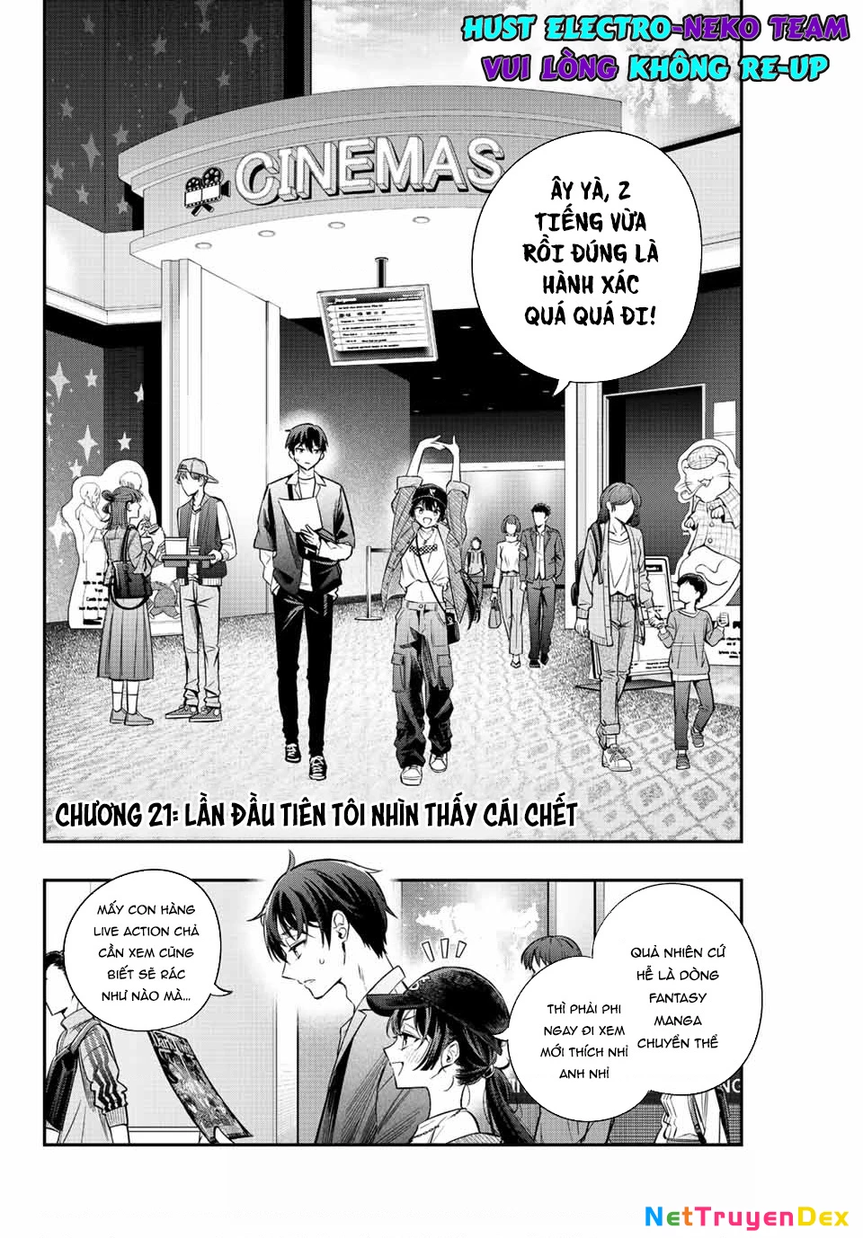 Arya-san bàn bên thi thoảng lại thả thính tôi bằng tiếng Nga Chapter 21 - Trang 2