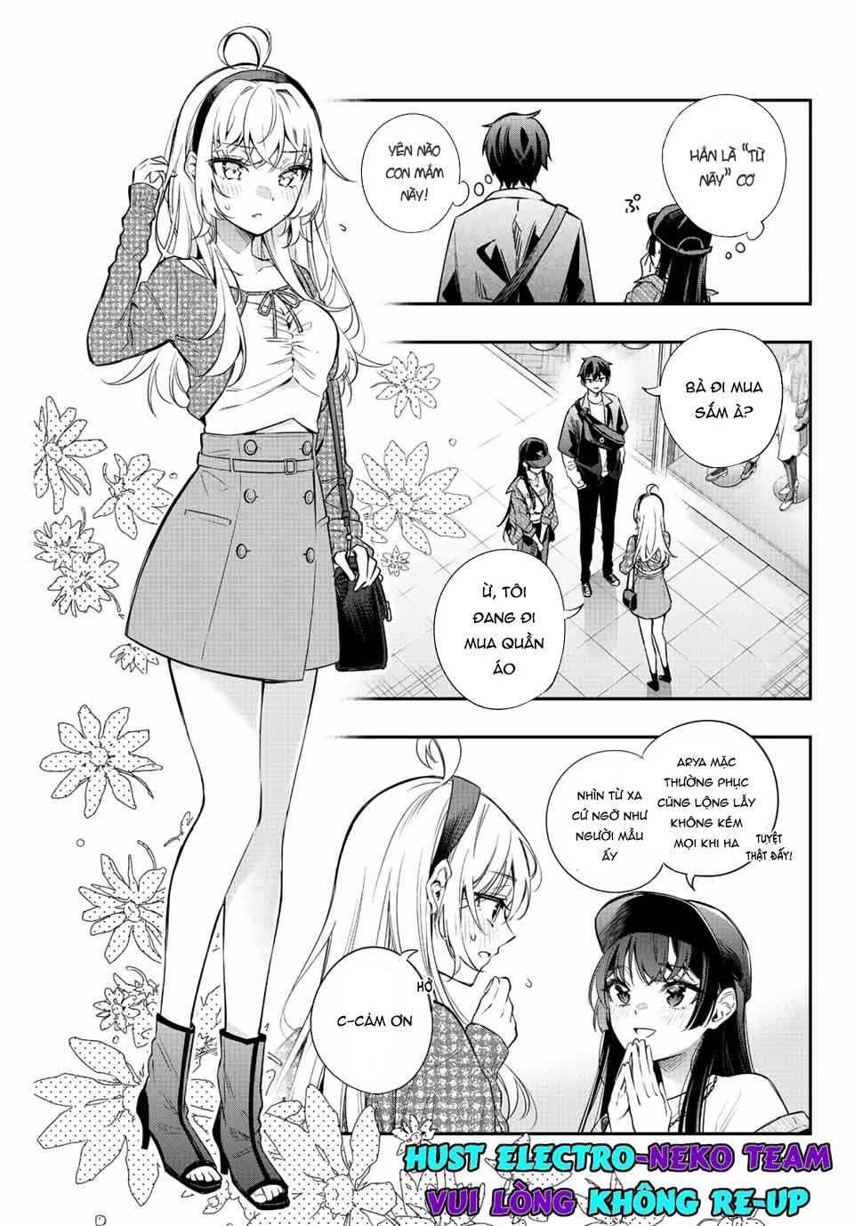 Arya-san bàn bên thi thoảng lại thả thính tôi bằng tiếng Nga Chapter 21 - Trang 2