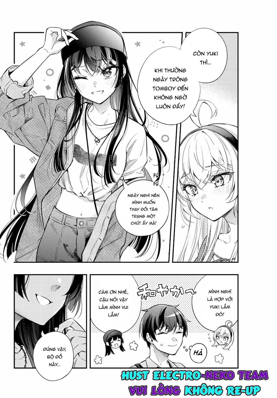 Arya-san bàn bên thi thoảng lại thả thính tôi bằng tiếng Nga Chapter 21 - Trang 2